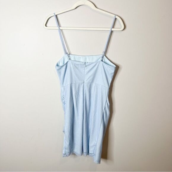 Princess Polly Blue Glitter Ocenaia Mini Dress - Picture 9 of 10